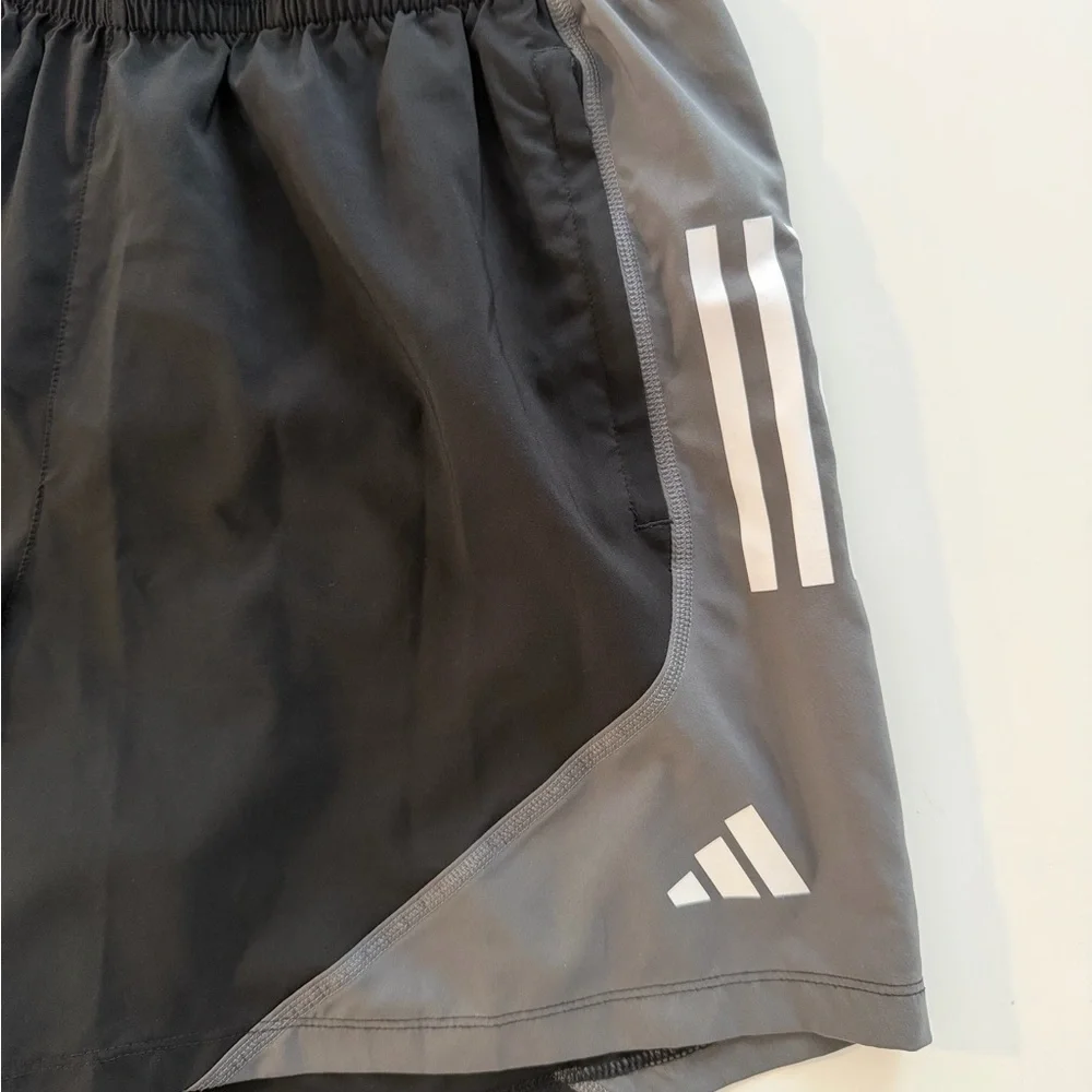 Adidas Athletic Shorts in Black and Gray